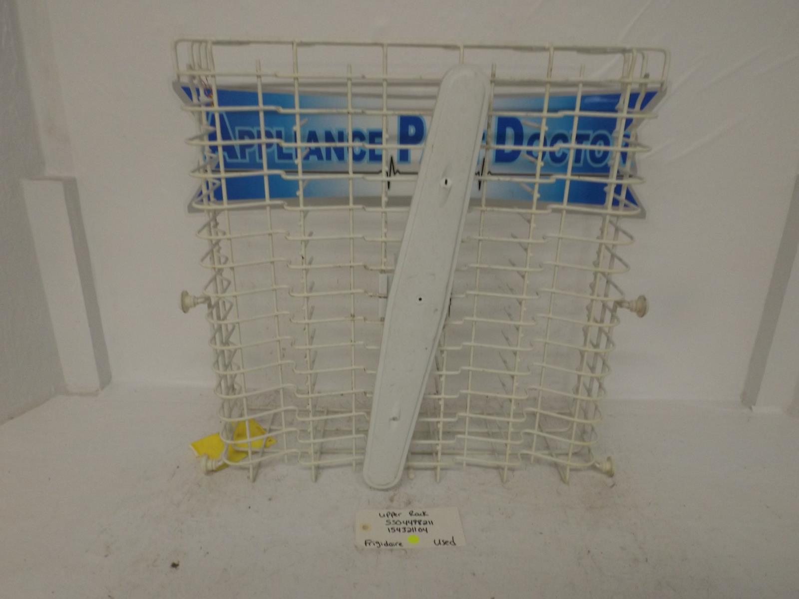 Frigidaire Dishwasher 5304498211 154321104 Upper Rack Used Frigidaire Dishwasher 5304498211 154321104 Upper Rack Used